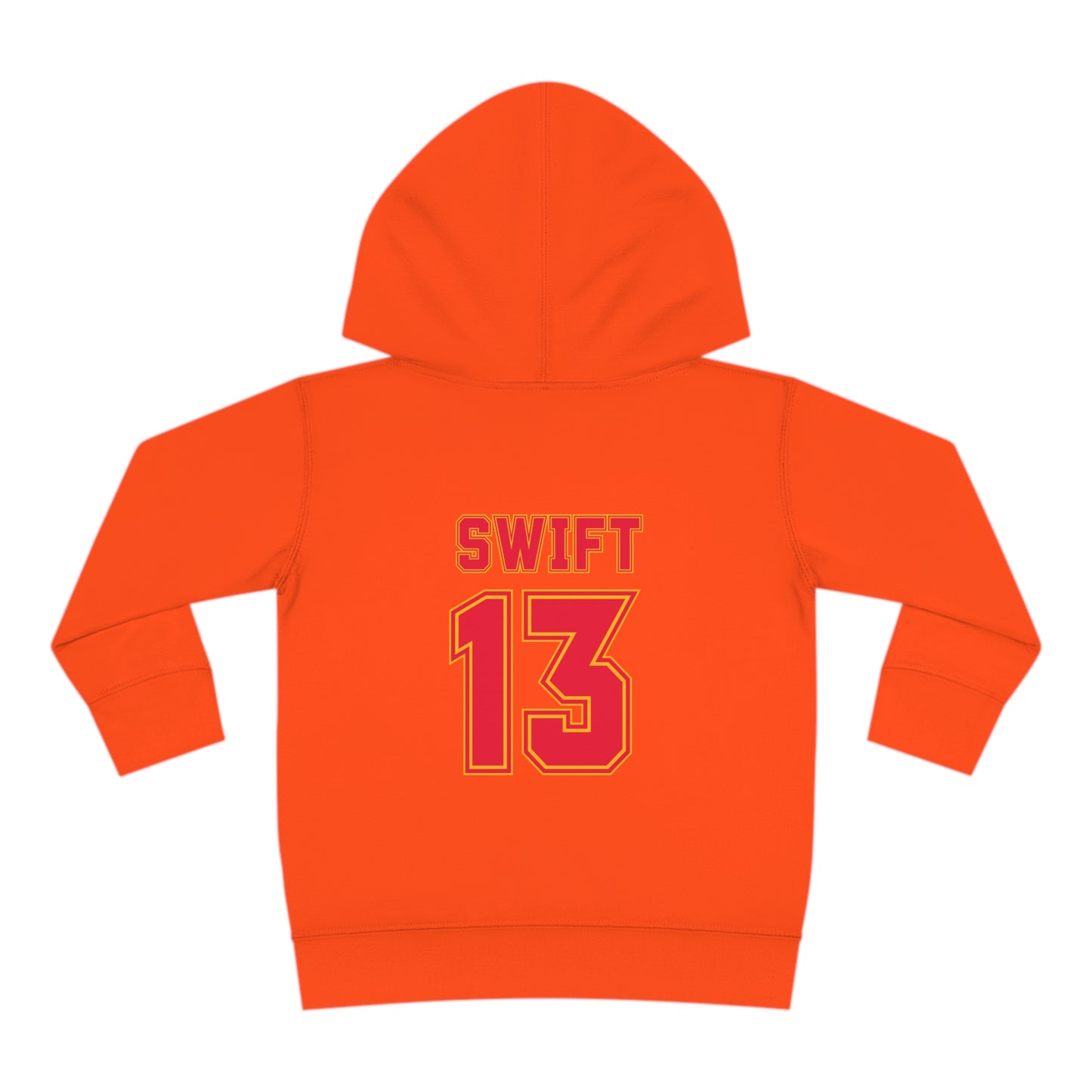 Taylor Swift In My Chiefs Era Toddler Pullover Fleece Hoodie