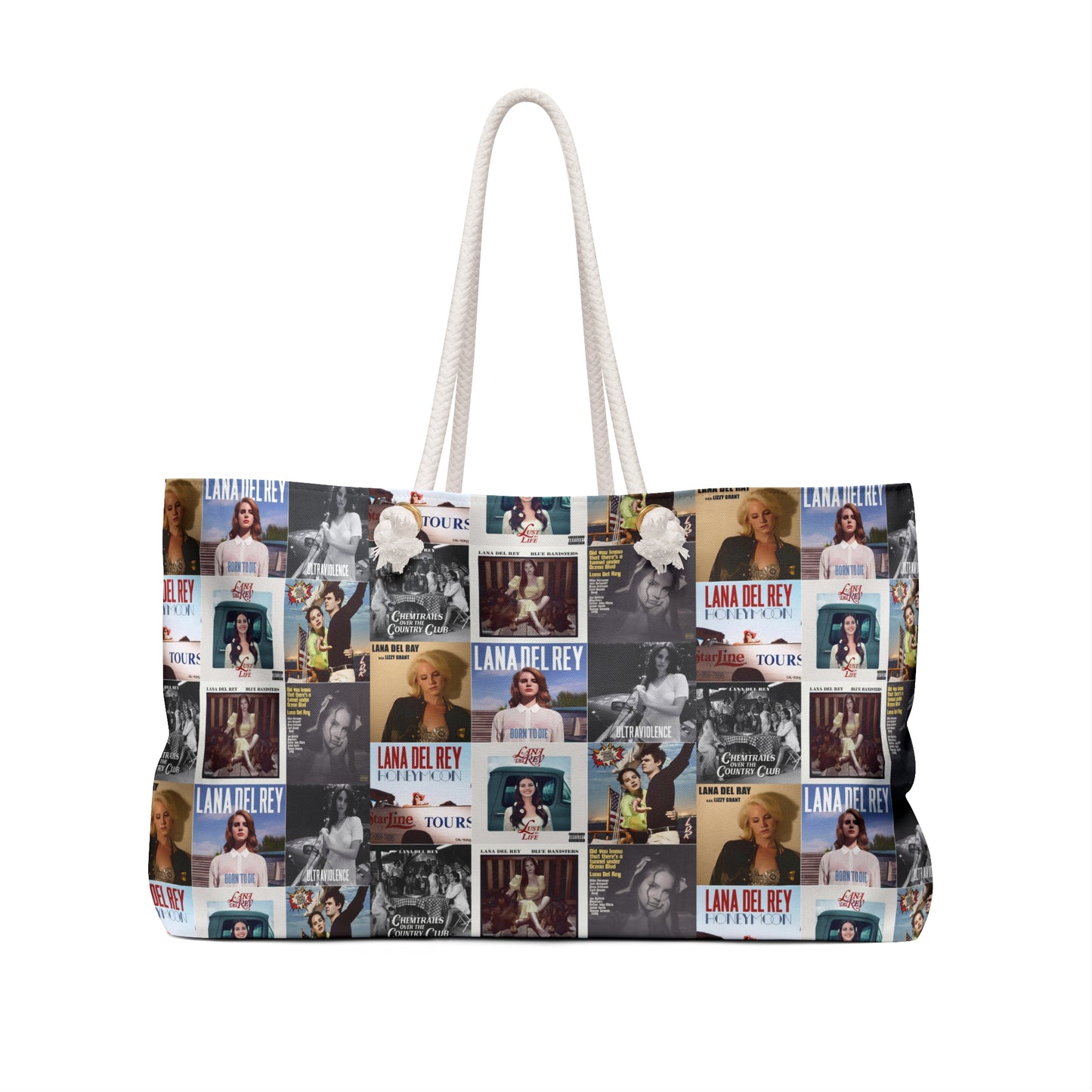 Lana Del Rey Album Cover Collage Weekender Bag