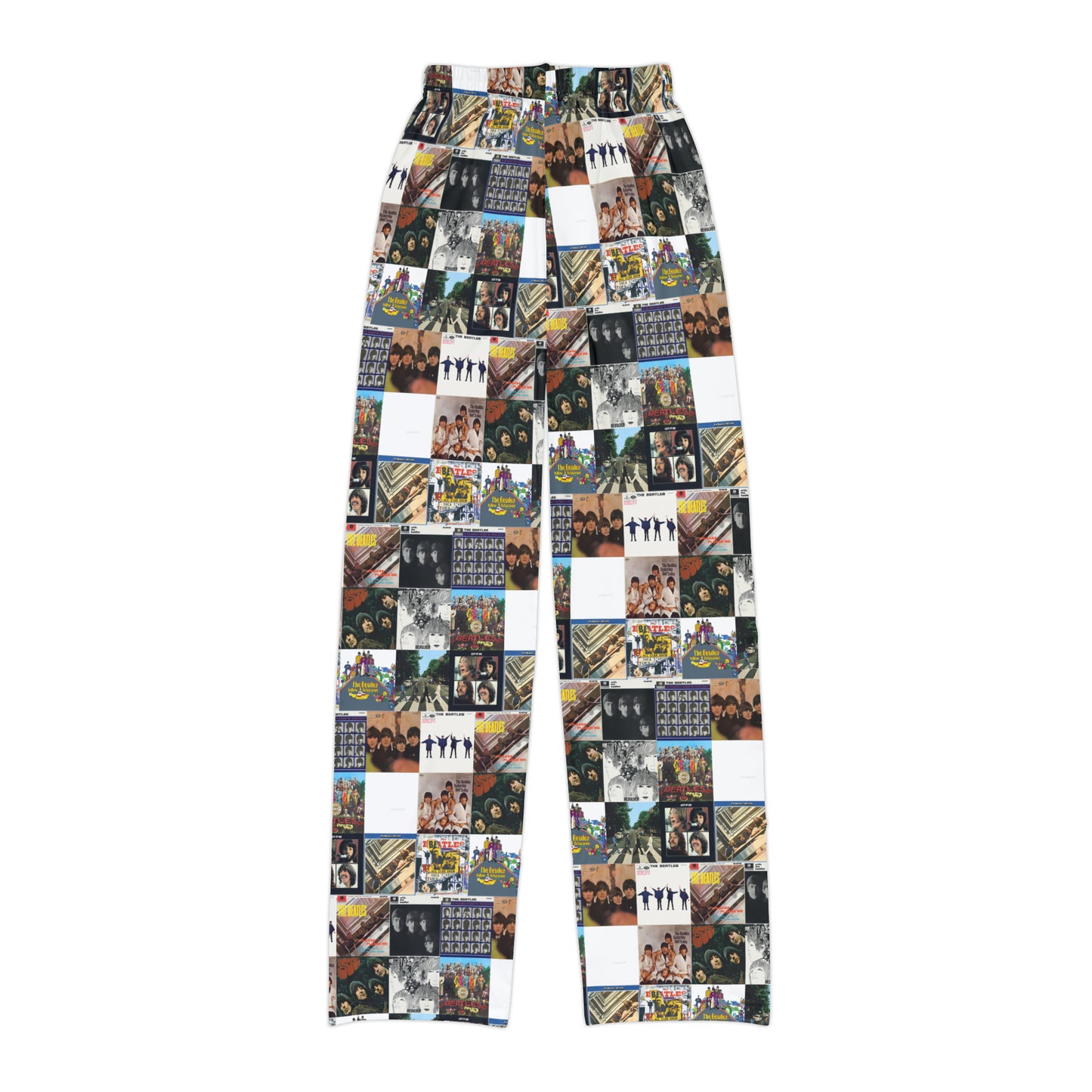 The Beatles Album Cover Collage Kids Pajama Pants
