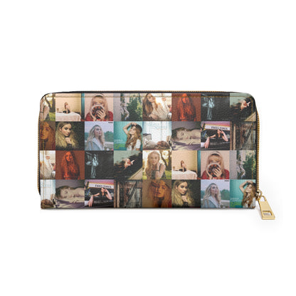 Sabrina Carpenter Album Cover Collage Zipper Wallet