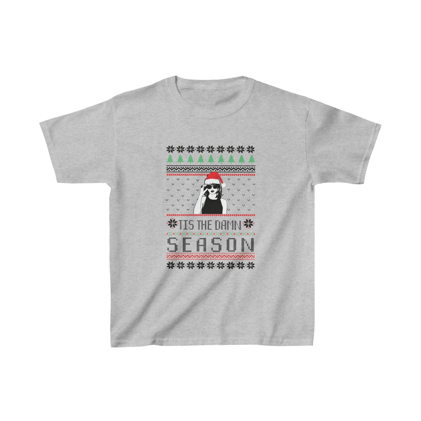 Taylor Swift 'Tis The Damn Season Kids Heavy Cotton Tee Shirt