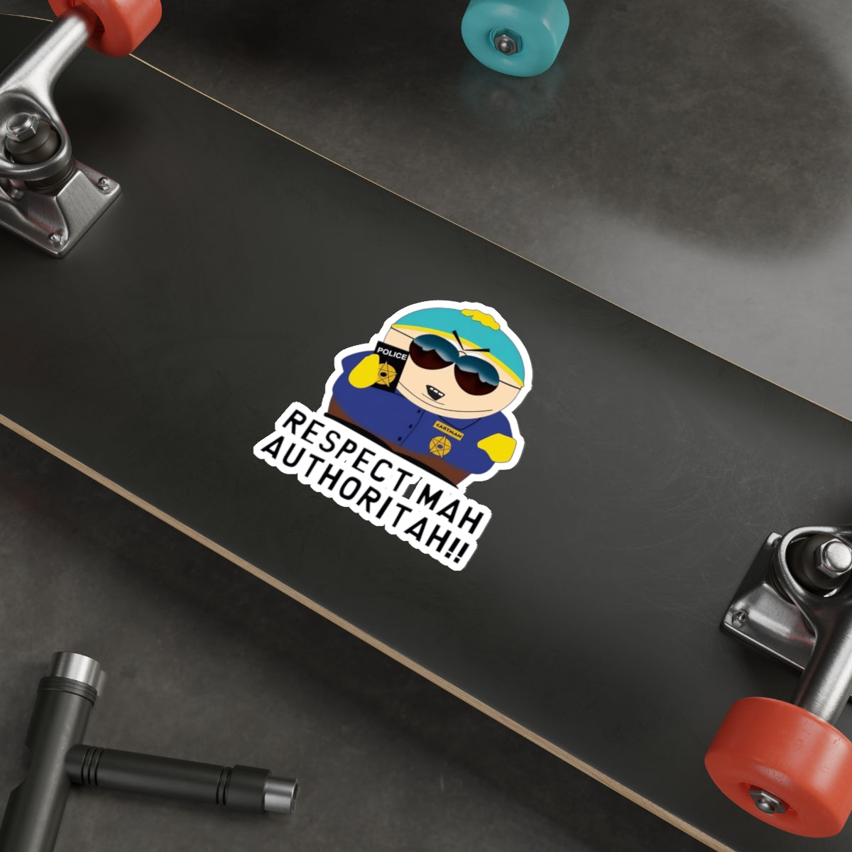 South Park Cartman Respect Mah Autheritah! Die-Cut Stickers