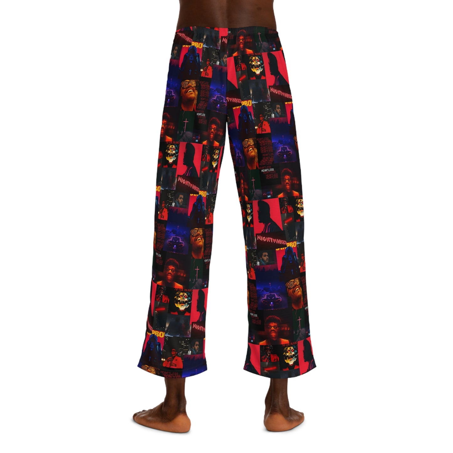 The Weeknd Heartless Nightmares Collage Men's Pajama Pants