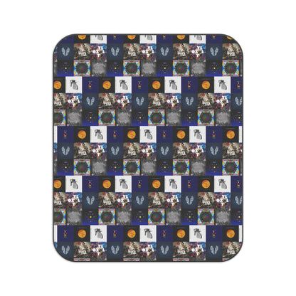 Colplay Album Cover Collage Picnic Blanket
