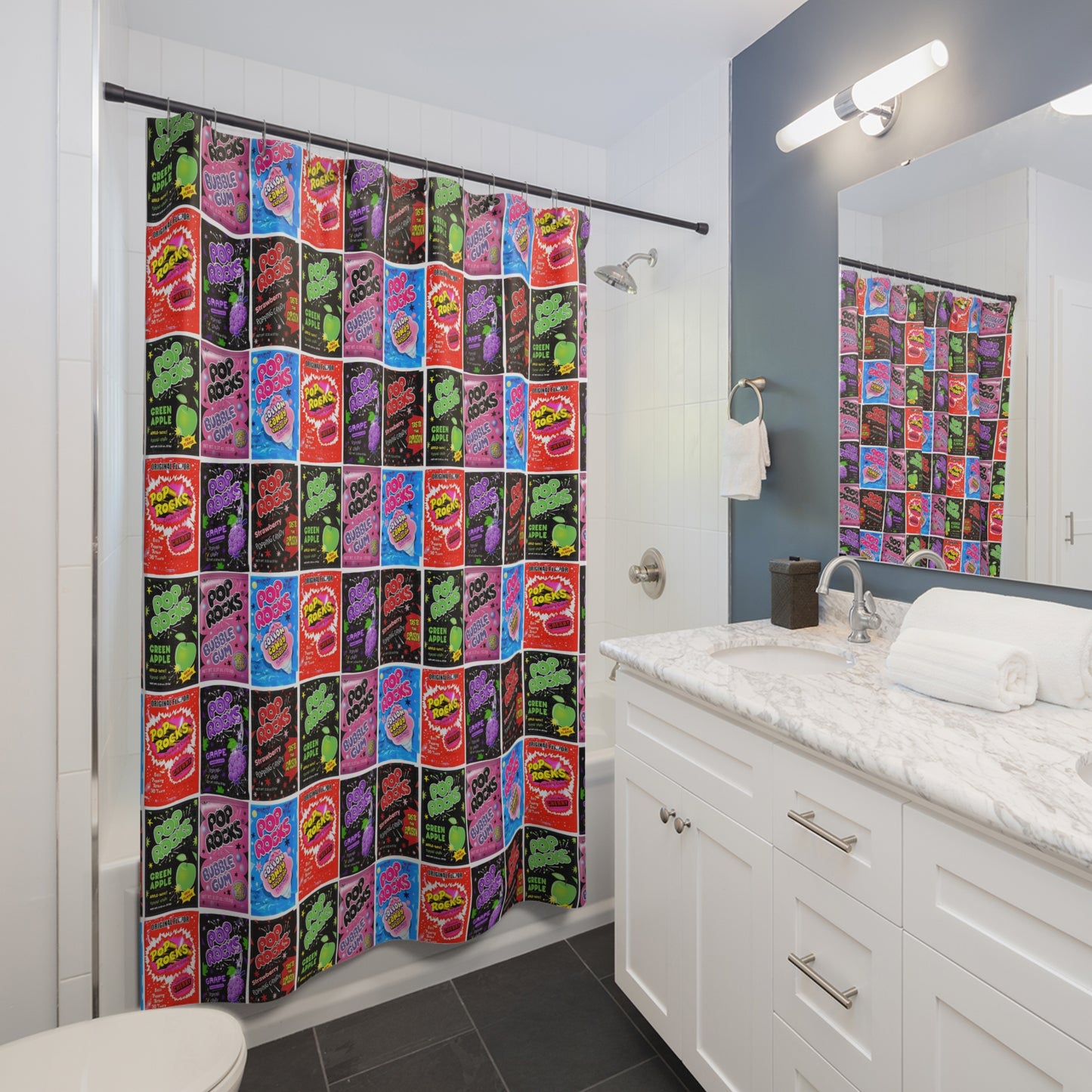 Pop Rocks Party Shower Curtain