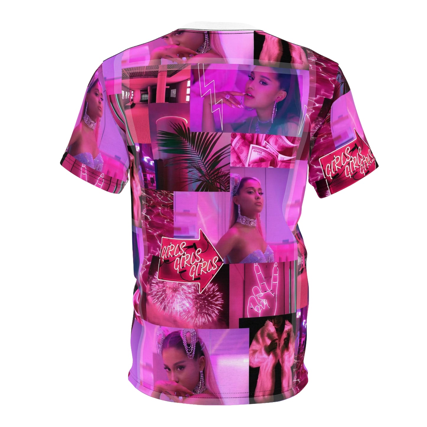 Ariana Grande 7 Rings Collage Unisex Tee Shirt