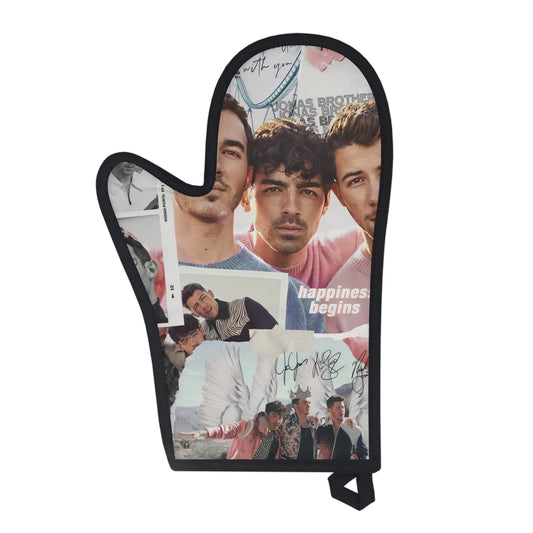Jonas Brothers Happiness Begins Collage Oven Glove