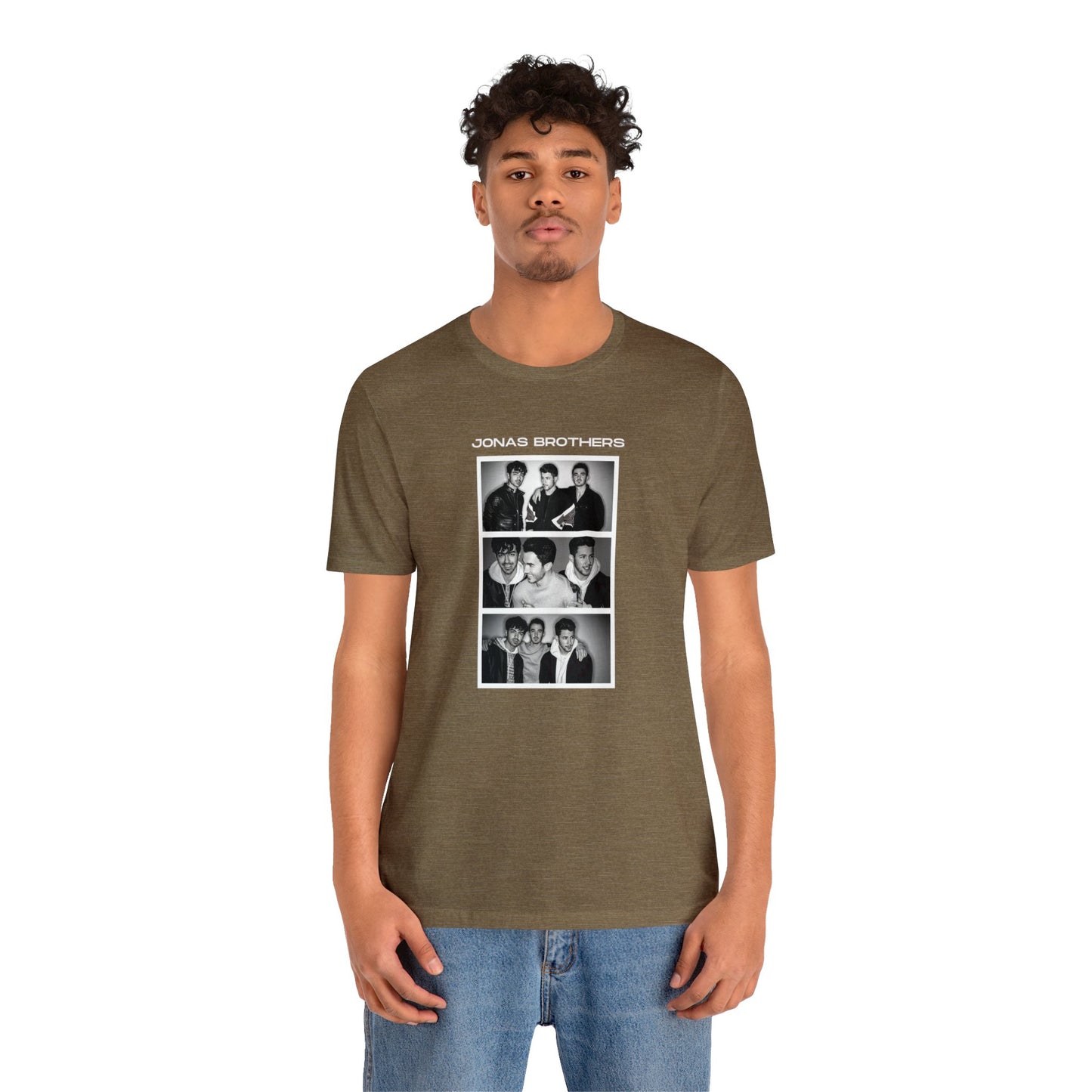 Jonas Brothers Photo Booth Unisex Jersey Short Sleeve Tee Shirt