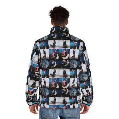 Dua Lipa Future Nostalgia Moonlight Mosaic Men's Puffer Jacket