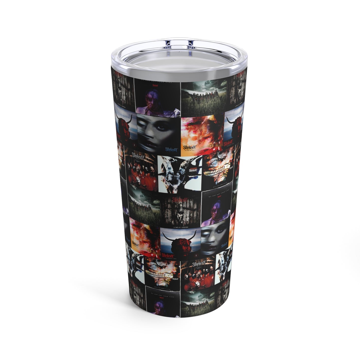 Slipknot Album Art Collage Tumbler