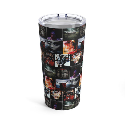 Slipknot Album Art Collage Tumbler