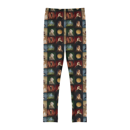 Billie Eish Happier Than Ever Mosaic Youth Full-Length Leggings