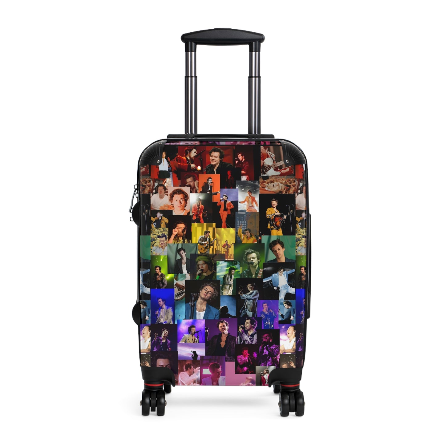 Harry Styles Rainbow Collage Suitcase
