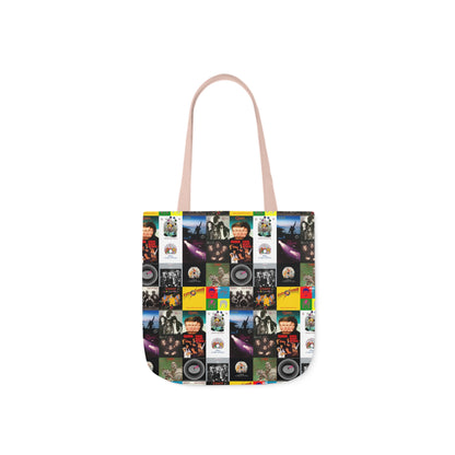 Queen Album Cover Collage Polyester Canvas Tote Bag