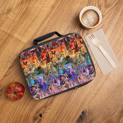 Taylor Swift Rainbow Photo Collage Lunch Bag