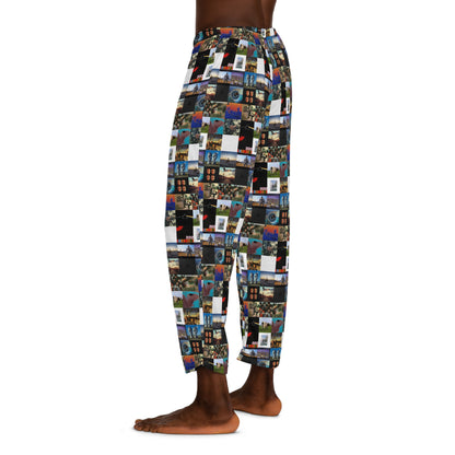 Pink Floyd Album Cover Collage Men's Pajama Pants