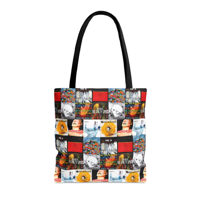 Radiohead Album Cover Collage Tote Bag