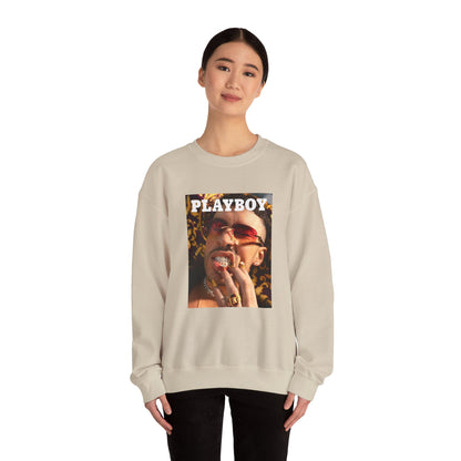 Bad Bunny Playboy Cover Unisex Heavy Blend Crewneck Sweatshirt