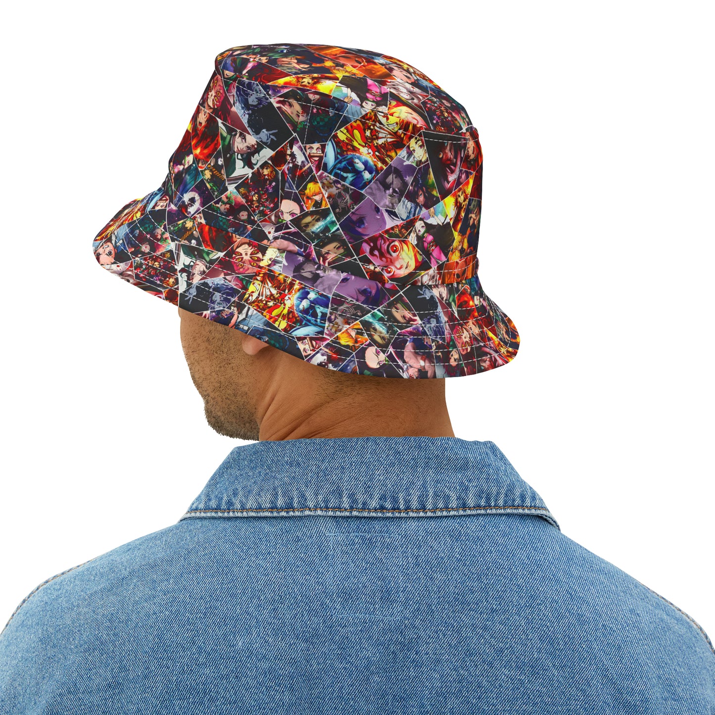 Demon Slayer Reflections Collage Bucket Hat