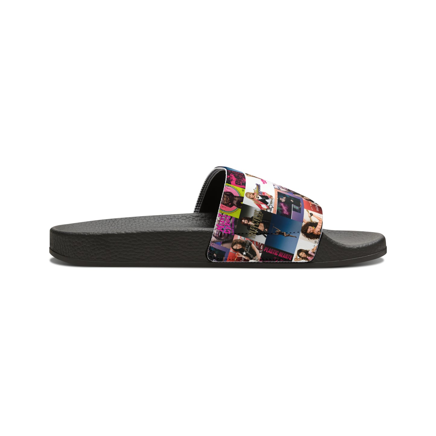 Miley Cyrus Album Cover Collage Youth Slide Sandals