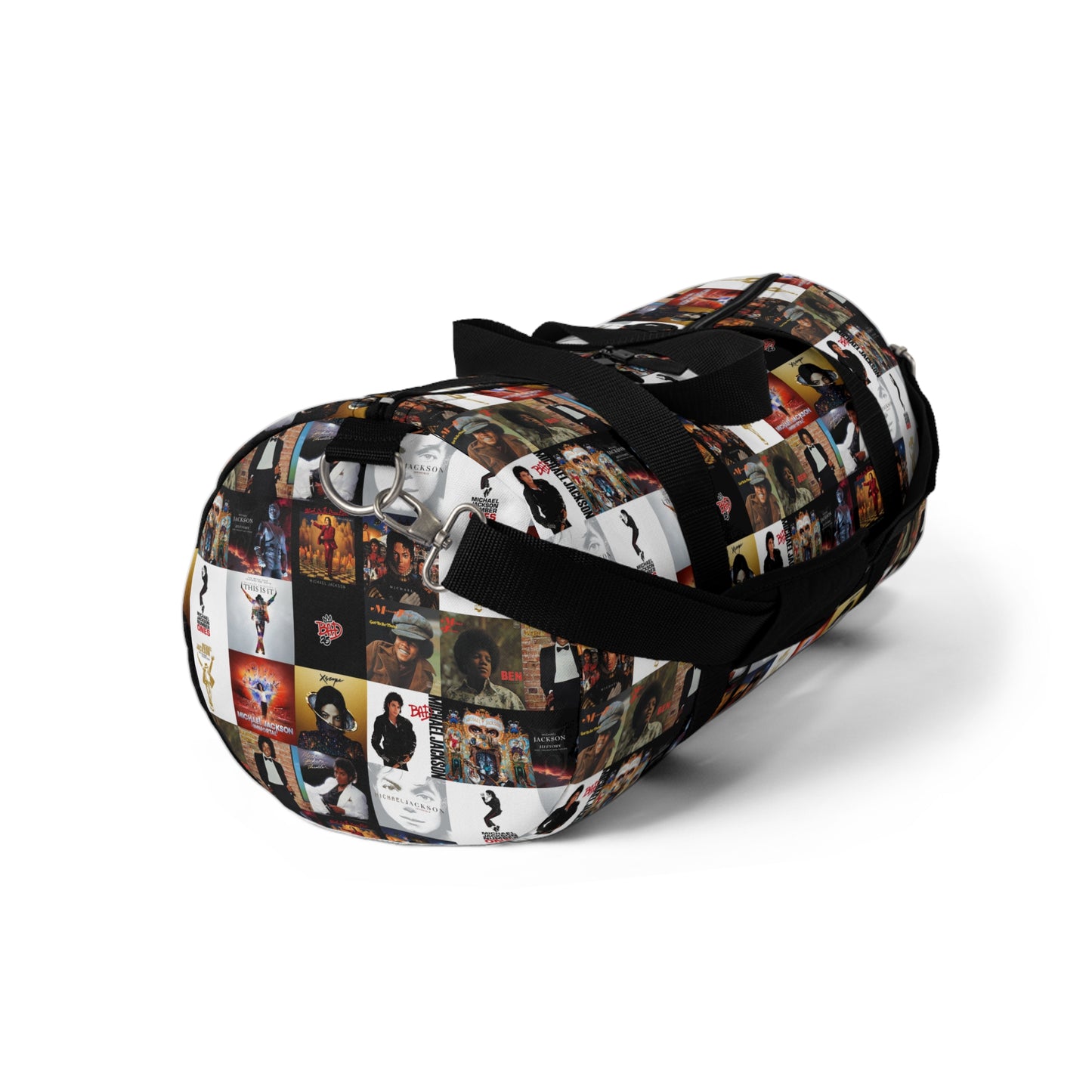 Michael Jackson Album Cover Collage Duffel Bag