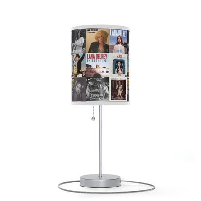 Lana Del Rey Album Cover Collage Lamp on a Stand