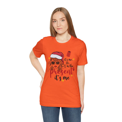 Taylor Swift I'm The Present Unisex Jersey Short Sleeve Tee Shirt