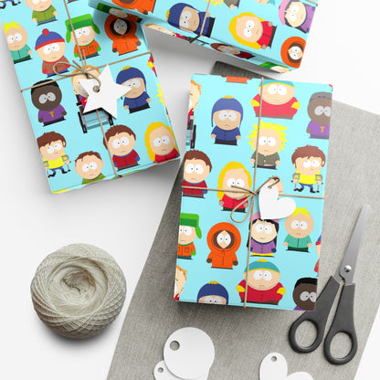 South Park School Kids Ensemble Gift Wrap Paper