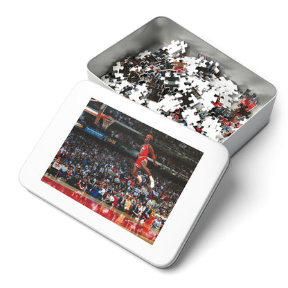 Michael Jordan Free Throw Line Slam Dunk Jigsaw Puzzle (30, 110, 252, 500,1000-Piece)