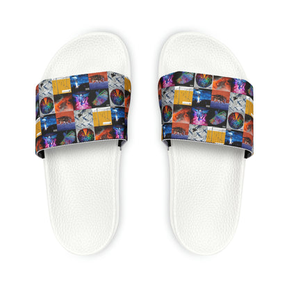 Muse Album Cover Collage Men's Slide Sandals