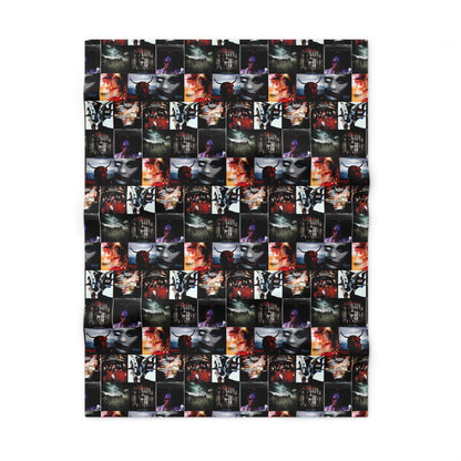 Slipknot Album Art Collage Soft Fleece Baby Blanket