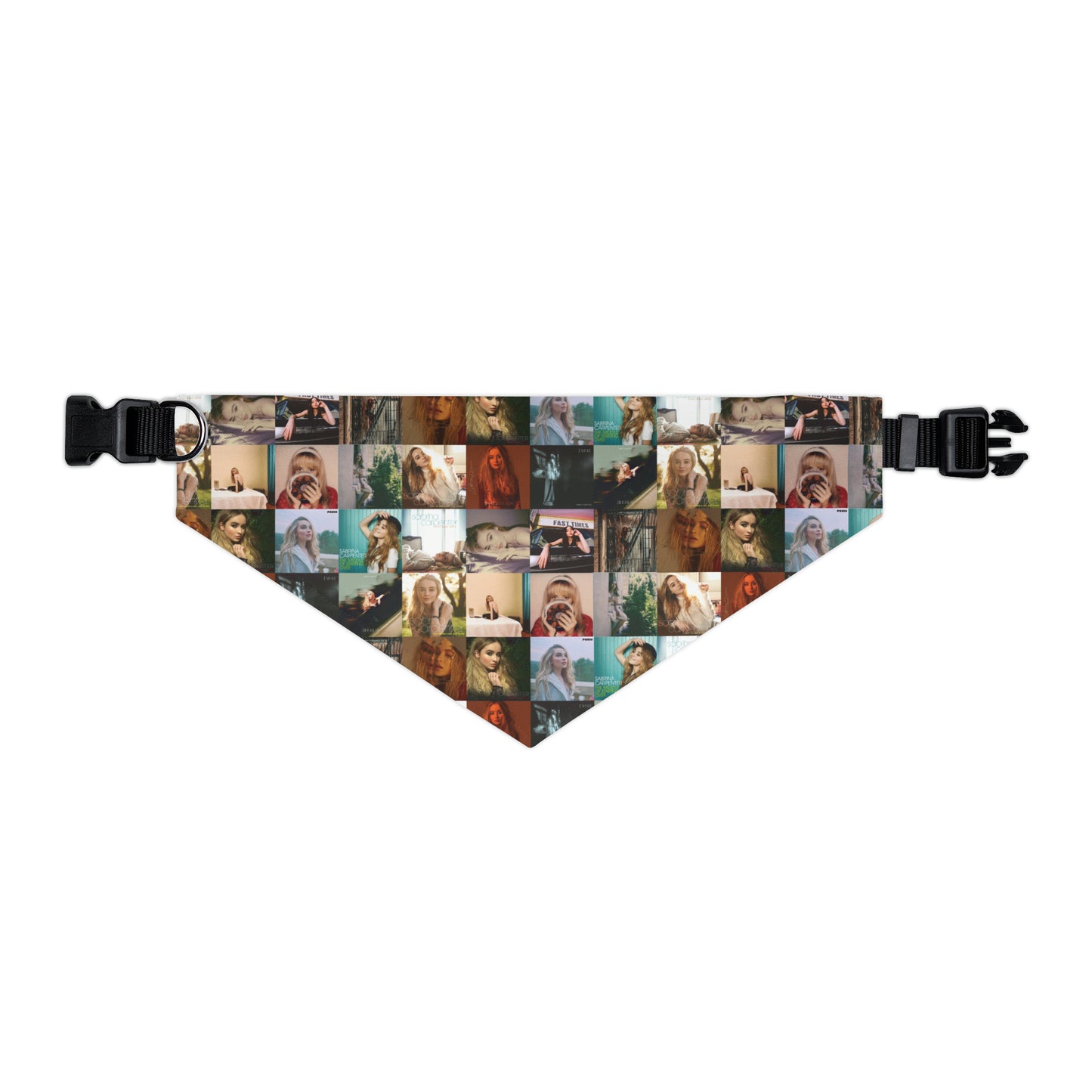 Sabrina Carpenter Album Cover Collage Pet Bandana Collar