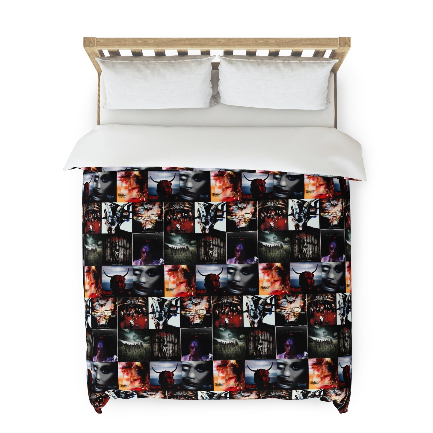 Slipknot Album Art Collage Duvet Cover