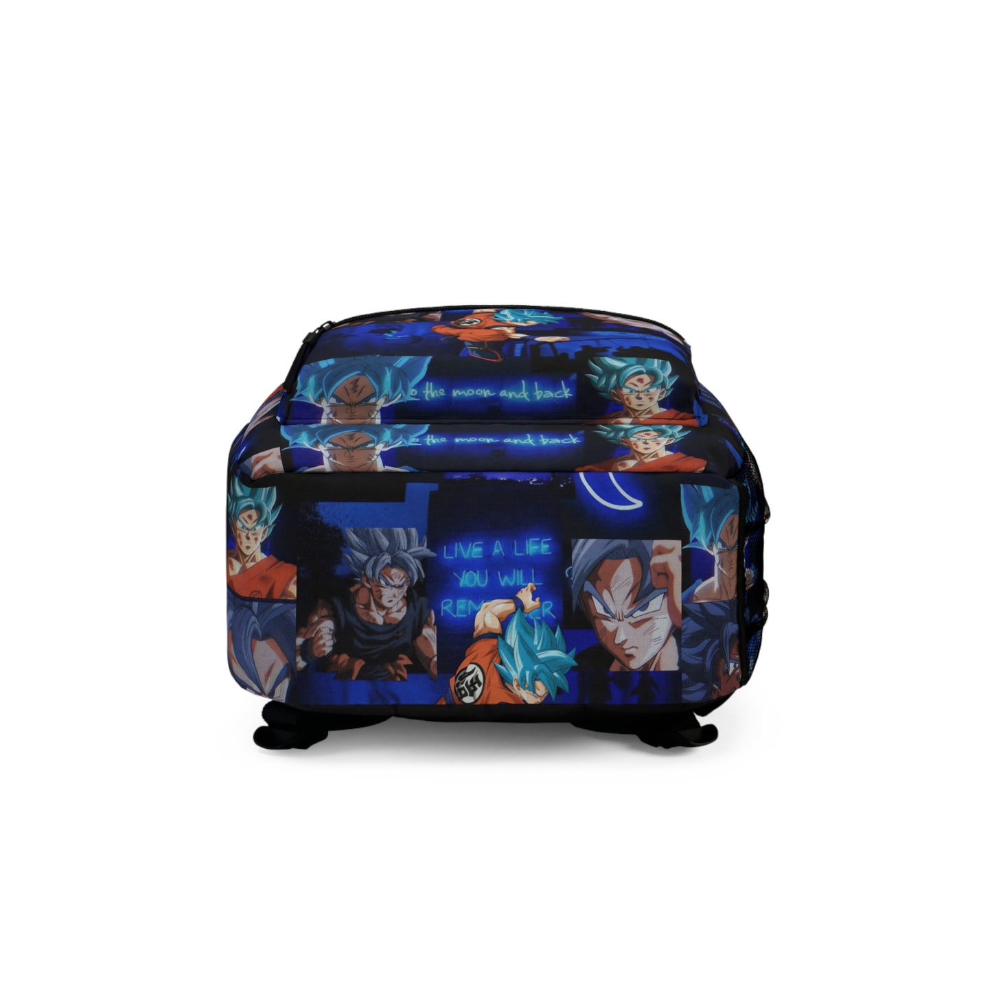 Dragon Ball Z Saiyan Moonlight Collage Backpack