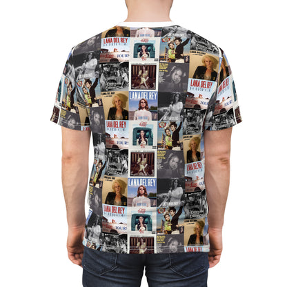 Lana Del Rey Album Cover Collage Unisex Tee Shirt