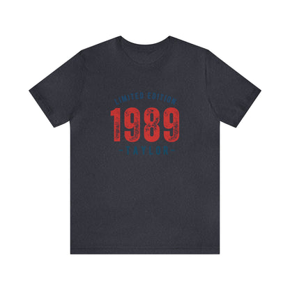 Taylor Swift 1989 Limited Edition Unisex Jersey Short Sleeve Tee Shirt