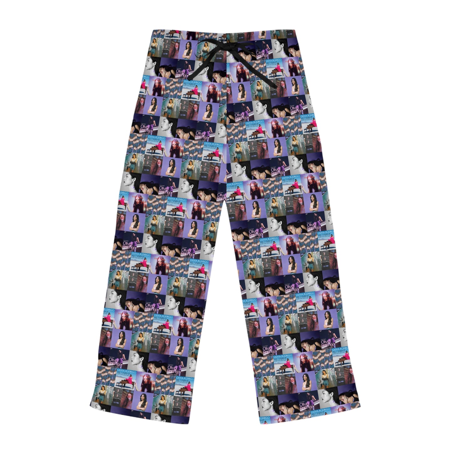 Olivia Rodrigo Album Cover Art Collage Women's Pajama Pants