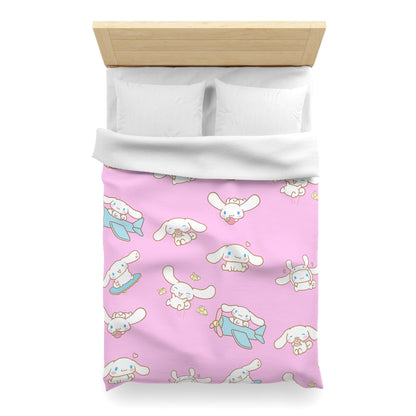 Cinnamoroll Playing Around Pattern Microfiber Duvet Cover