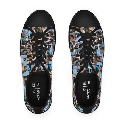 Madison Beer Mind In The Clouds Collage Women's Low Top Sneakers