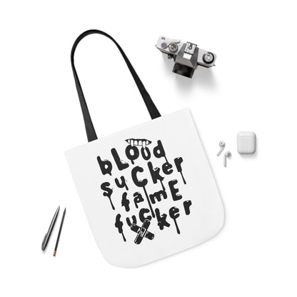 Olivia Rodrigo Blood Sucker Fame Fucker Polyester Canvas Tote Bag