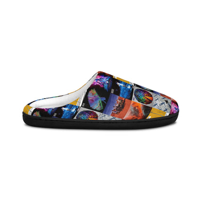 Muse Album Cover Collage Men's Indoor Slippers