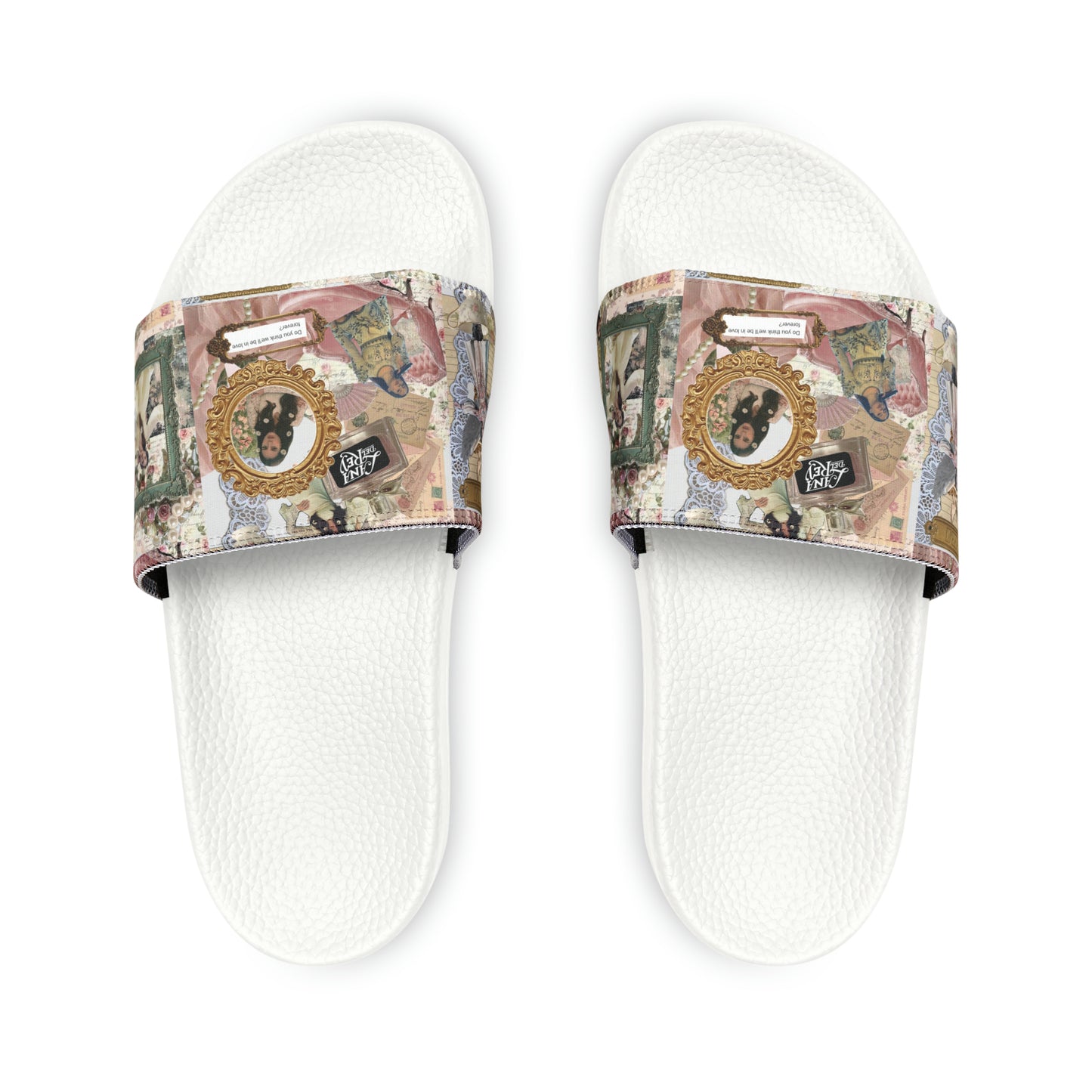 Lana Del Rey Victorian Collage Women's Slide Sandals