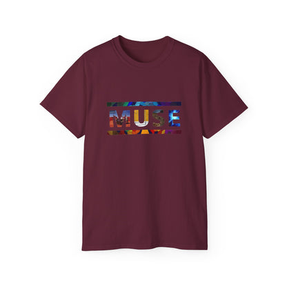 Muse Album Art Letters Unisex Ultra Cotton Tee