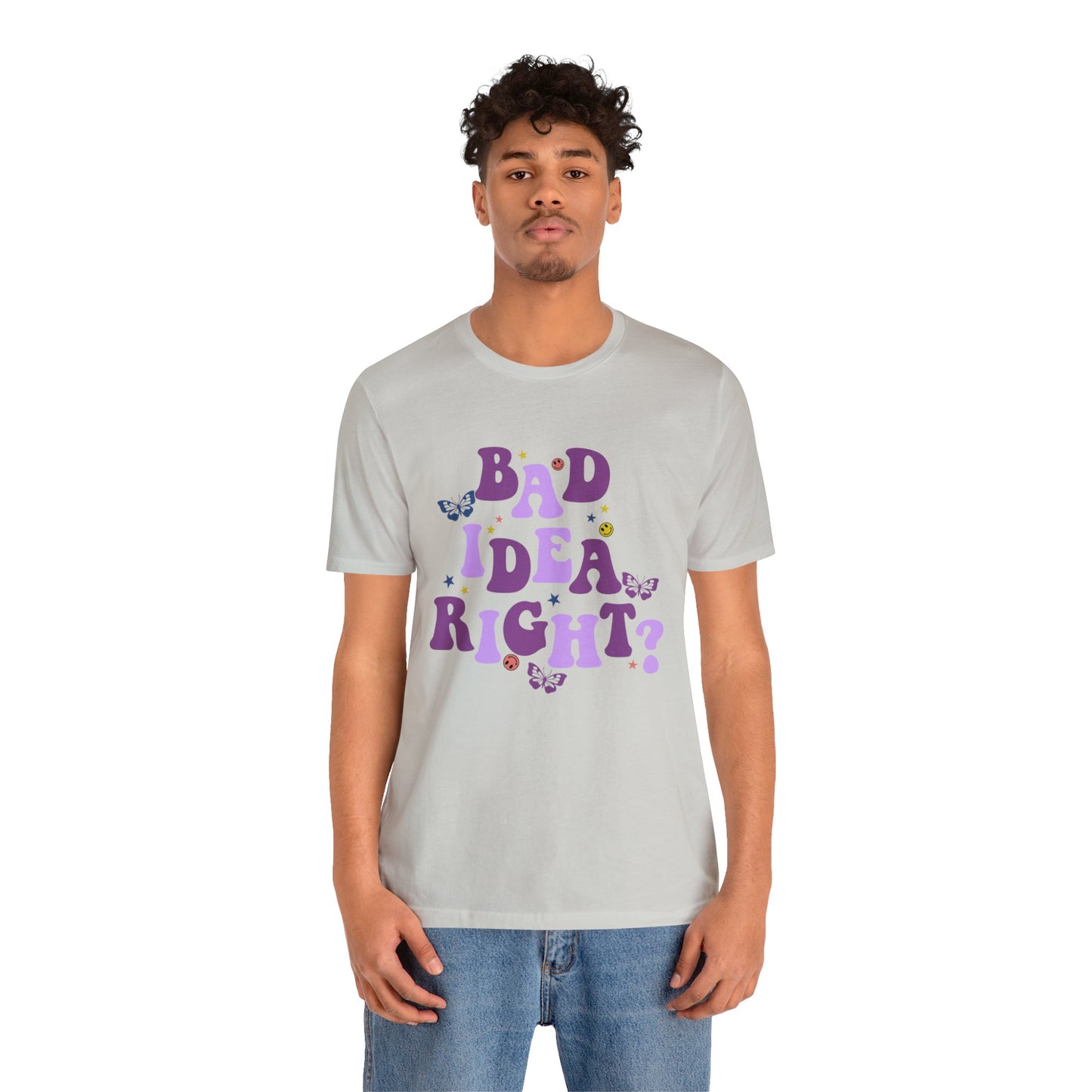 Olivia Rodrigo Bad Idea Right? Unisex Jersey Short Sleeve Tee Shirt