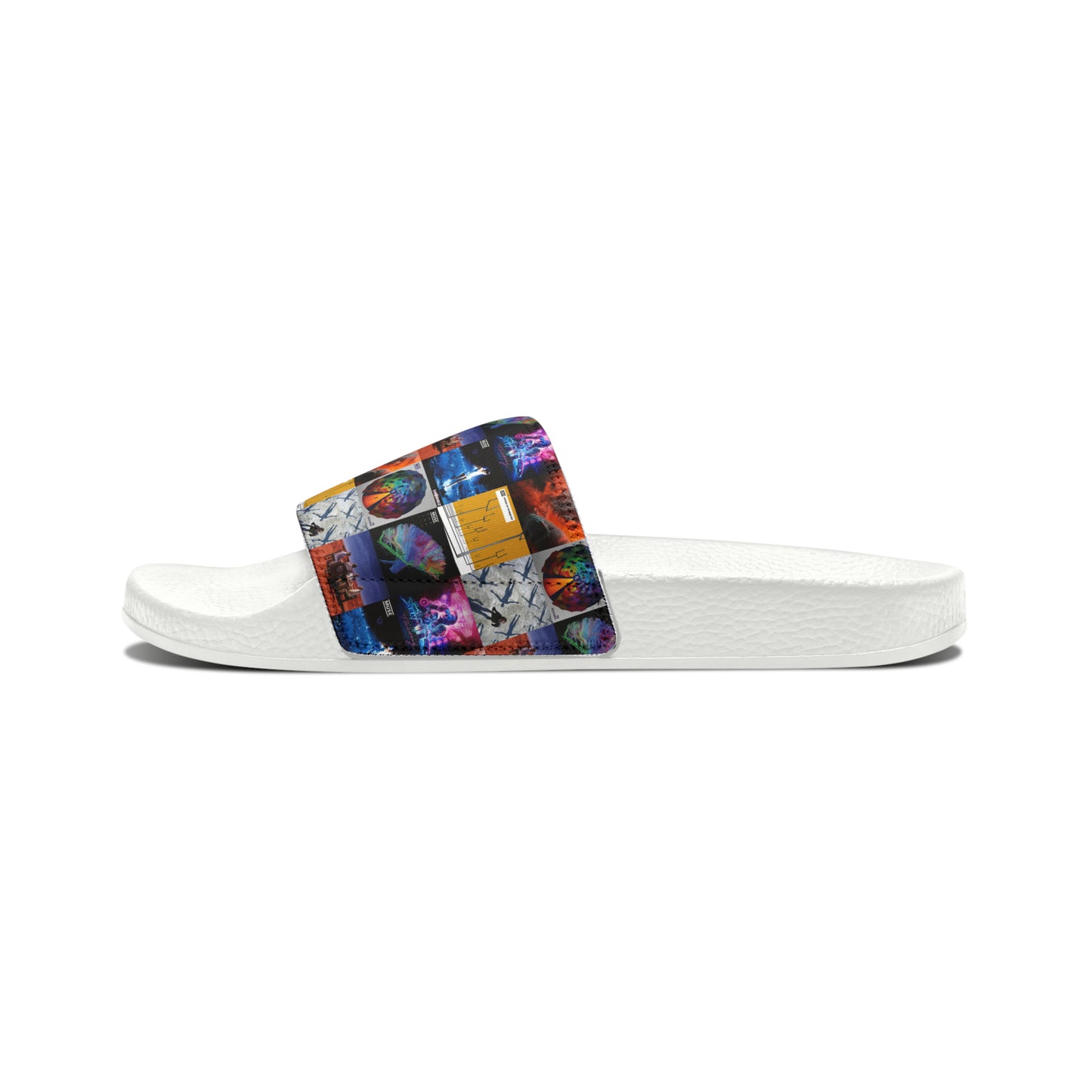 Muse Album Cover Collage Men's Slide Sandals