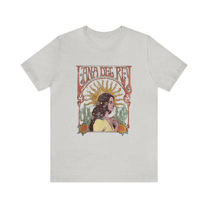 Lana Del Rey Vintage Artwork Unisex Jersey Short Sleeve Tee Shirt