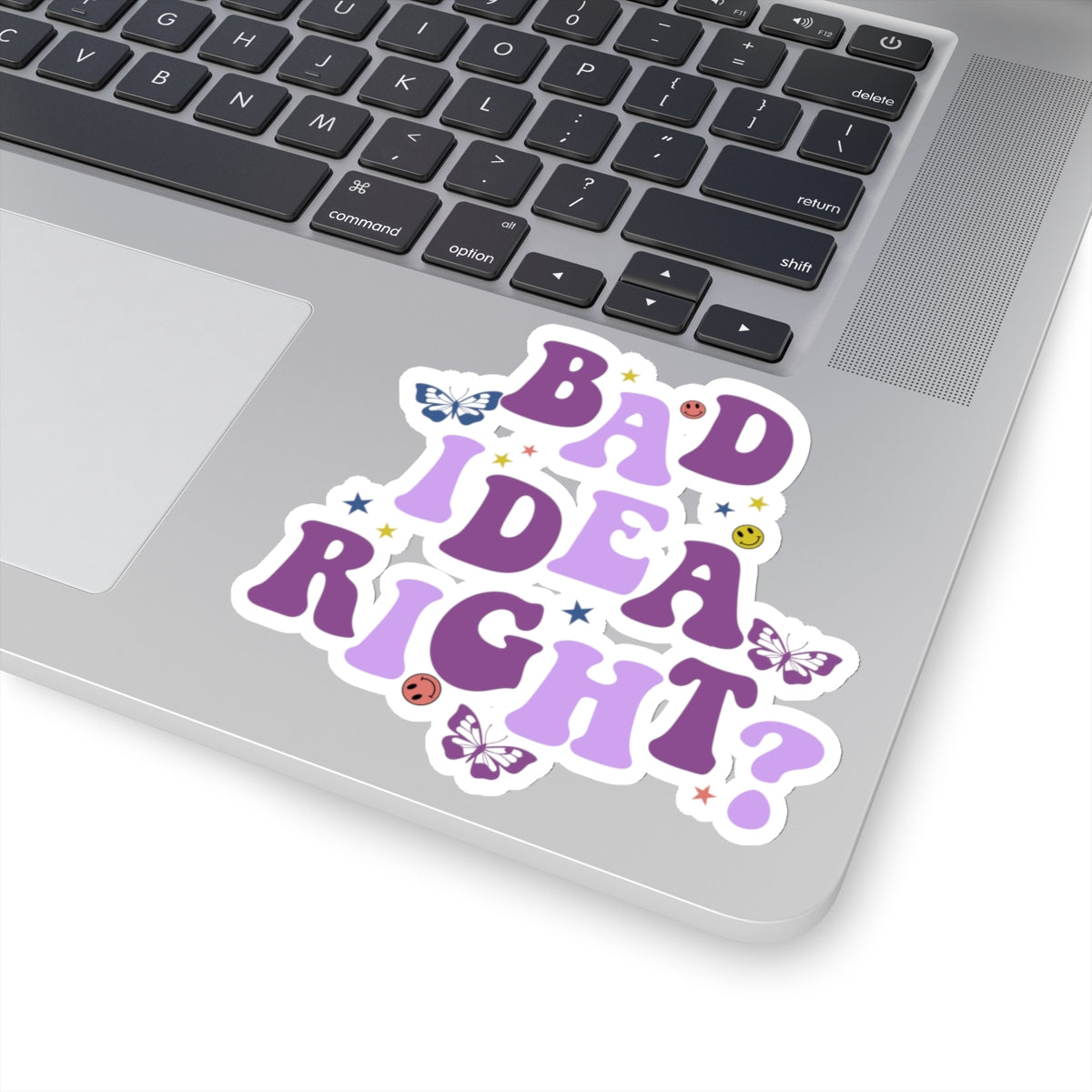 Olivia Rodrigo Bad Idea Right? Kiss-Cut Sticker