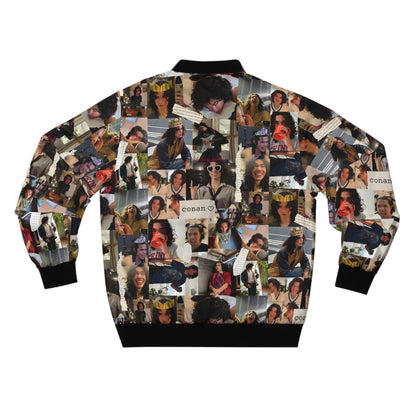 Conan Grey Being Cute Photo Collage Men's Bomber Jacket