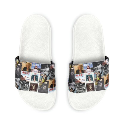 Lana Del Rey Album Cover Collage Men's Slide Sandals