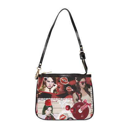 Lana Del Rey Cherry Coke Collage Small Shoulder Bag